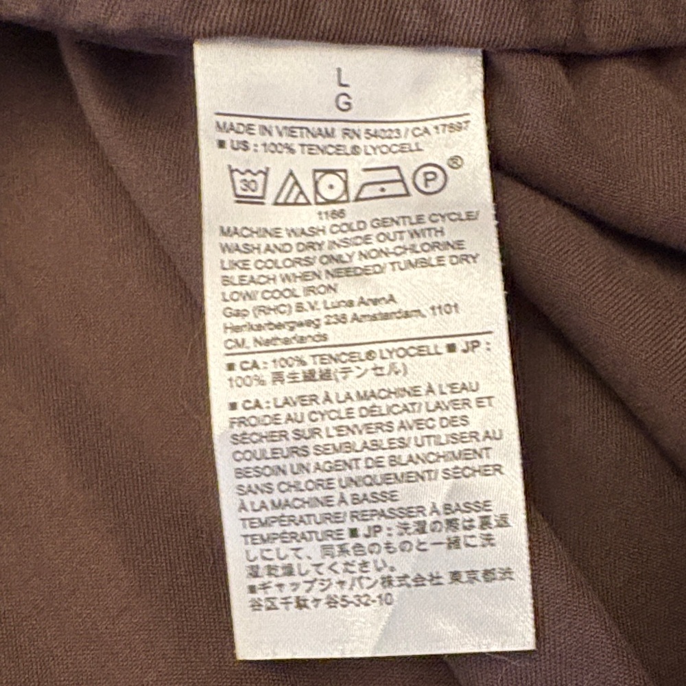 Banana Republic Dark Brown Cargo Jogger Pants NWOT - Picture 6 of 12